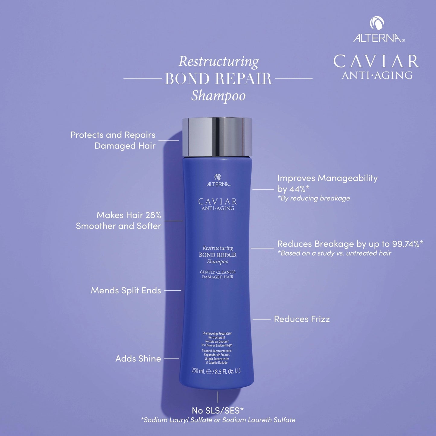 CAVIAR Anti-Aging Restructuring Bond Repair Shampoo 10.7oz